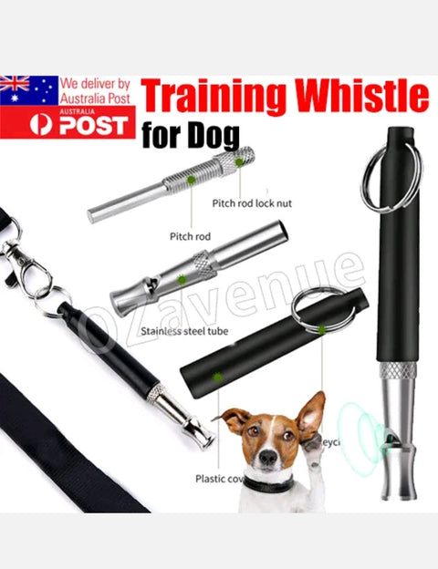 Dog Whistle Training UltraSonic Silent SuperSonic Adjustable Pitch Puppy Pet