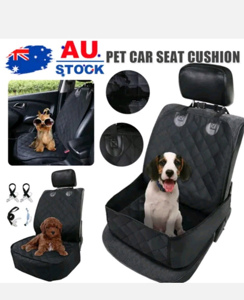 Waterproof Car Seat Protector Cover Mat Single Front Seat For Pet Dog Cat Travel
