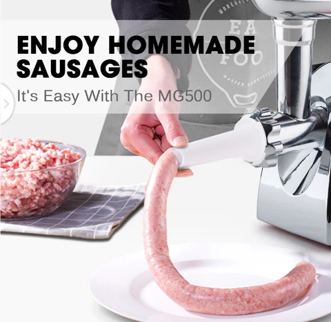 EuroChef Electric Meat Grinder Sausage Maker Filler Mincer Stuffer Kibbe