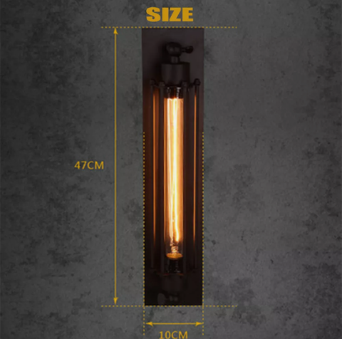 VINTAGE INDUSTRIAL LOFT RUSTIC WALL LAMP SCONCE AISLE WALL LIGHT FIXTURES L035HC