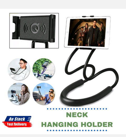 1X Flexible Lazy Bracket Mobile Phone Neck Hanging Stand Holder for Smart Phone