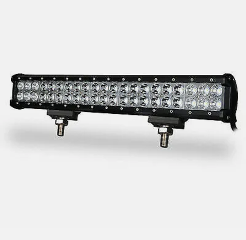 20Inch Cree LED Light Bar Spot Flood Driving light + 23'' Number Plate + Harness - Bright Tech Home