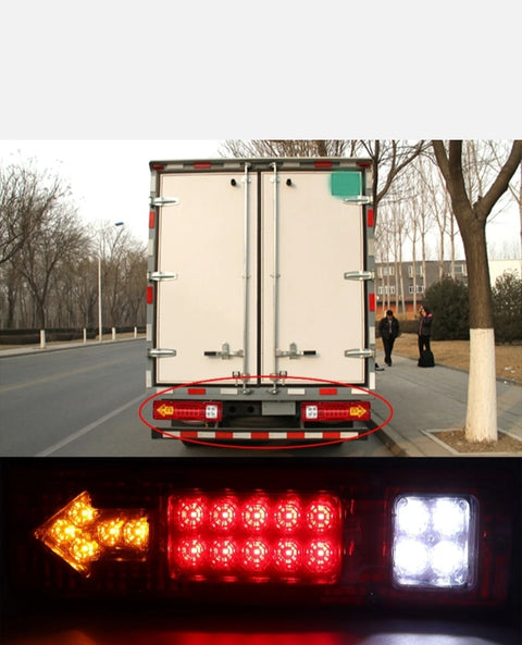 2X LED Tail Lights Stop Reverse Indicator 12V.Ute-Utv Trailer Caravan Truck Boat - Bright Tech Home