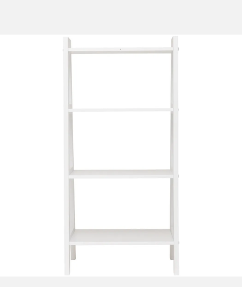 4 Layer Ladder Shelf Stand Storage Book Shelves Display Rack Laundry Toliet Home - Bright Tech Home