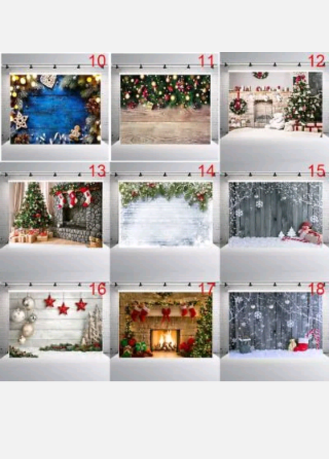 Photo Props Cloth Photography Background Board Christmas Decor Backdrops