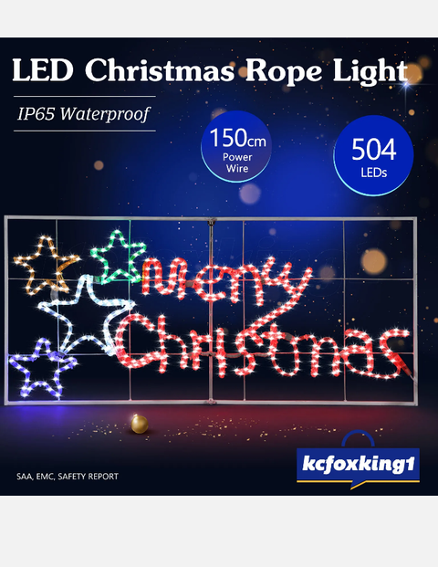 Solight Merry Christmas Light LED Strip Xmas Party Decoration Indoor Outdoor
