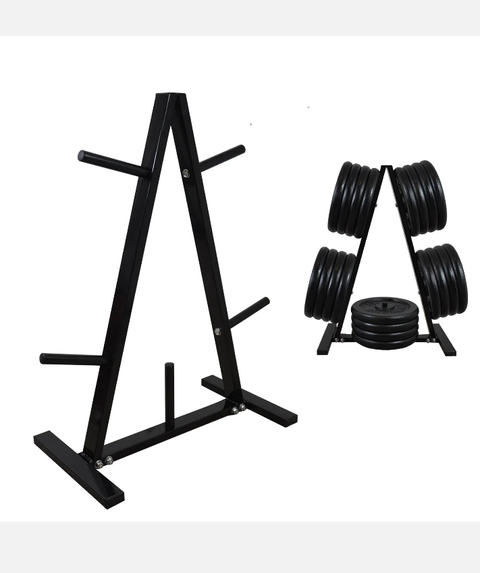 Weight Plates Storage Rack - Weight Tree - Weight Stand 88cm Large Heavy Duty