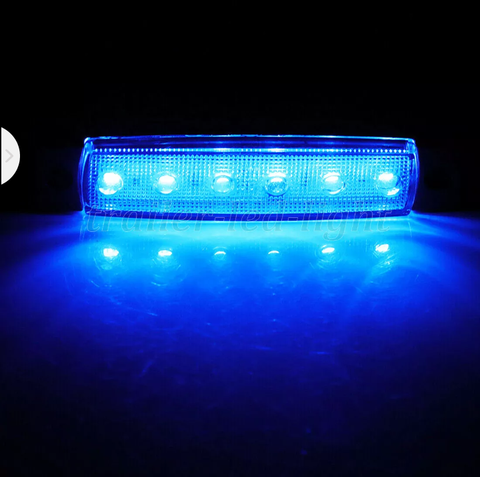 20x Marine Boat Blue LED Deck Lights Waterproof Stern Transom Lights Trailer 12V - Bright Tech Home