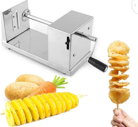 Tornado potato cutter machine spiral cutting twist chips machine Kitchen