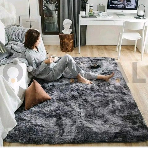 160x230cm Floor Rug Rugs Fluffy Area Carpet Shaggy Soft Large Pads Living Room Bedroom Pad - Bright Tech Home