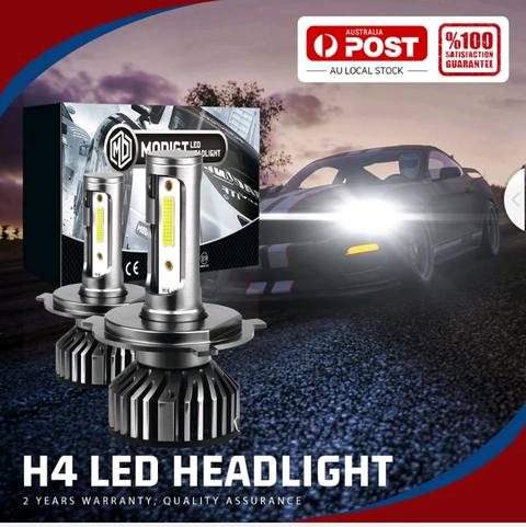 H4 9003 240W 360000LM LED Headlight kit Lamp Bulbs Globes High Low Beam Upgrad
