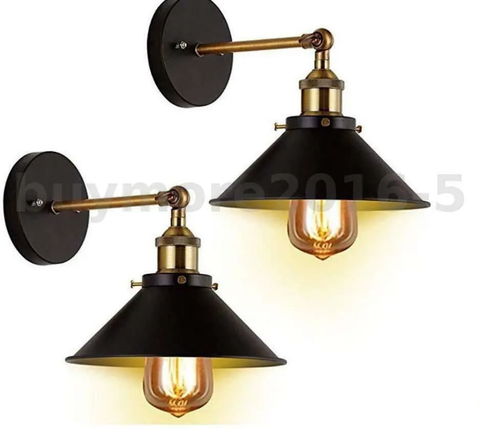 Vintage Retro Industrial Loft Rustic Wall Sconce Wall Lights Porch Lamp Indoor - Bright Tech Home