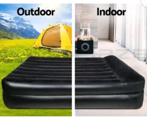 Bestway Air Bed Beds Queen Inflatable Mattress Sleeping Mats Home  Camping Pump