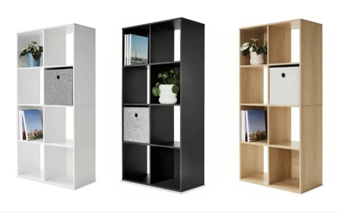8 Cube Storage Shelf Display Cabinet Cupboard Bookshelf Unit Toy Book Organizer