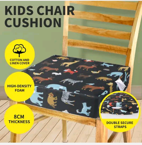 Kid Chair Cushion High Seat Pad Baby Infant Safe Booster Toddler Dinning Cushion