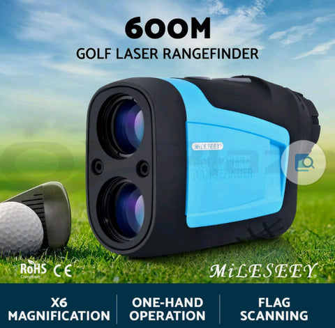 mileseey golf laser range finder 600m hunting rangefinder distance height speed - Bright Tech Home