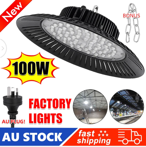 UFO 120 LED High Bay Factory Lights Shed Light Warehouse Lighting Workshop Lamp