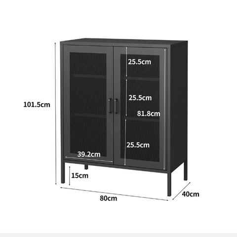 Levede Buffet Sideboard Storage Cabinet Adjustable Kitchen Raised Base Cupboard