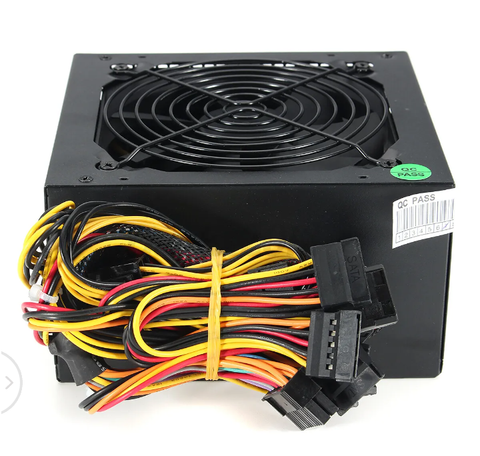 600W ATX Cooler EXTREME Power Supply Silent Fan PSU Desktop Computer PC Gaming