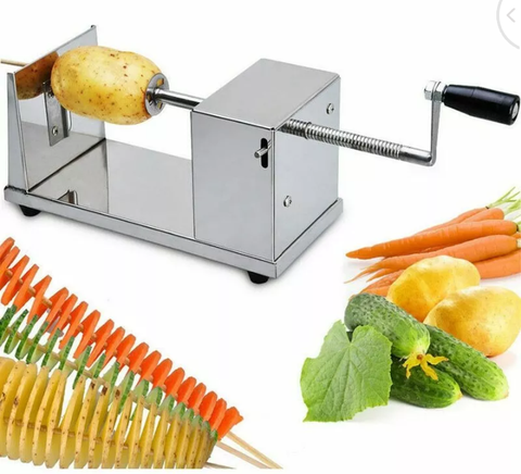 Tornado potato cutter machine spiral cutting twist chips machine Kitchen