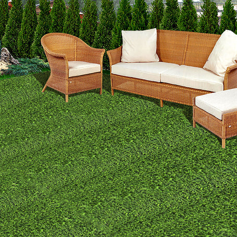 Marlow 30X Artificial Grass Floor Tile Garden Indoor Outdoor Lawn Home Decor - Bright Tech Home