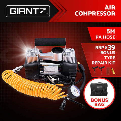 Giantz Air  Compressor Car 12V 4x4 Tyre Deflator 4wd Inflator Portable 85L/min