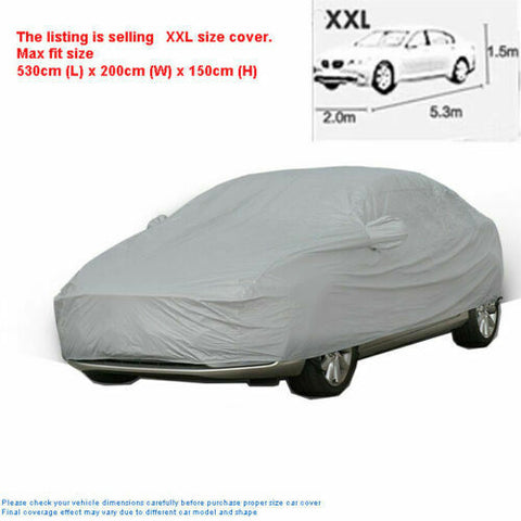 XXL Car Cover UV Resistance Anti Scratch Dust Dirt Full Protection - Bright Tech Home