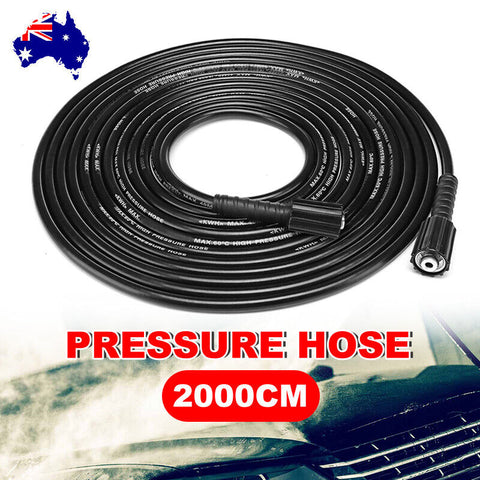 20M High Pressure Washer Hose Pipe Sewer Drain Cleaning Cleaner Kit Set - Bright Tech Home