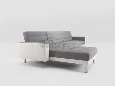 3M Linen Fabric 5 Seater Sofa Bed Modular Recliner Corner Futon Lounge Couch - Bright Tech Home