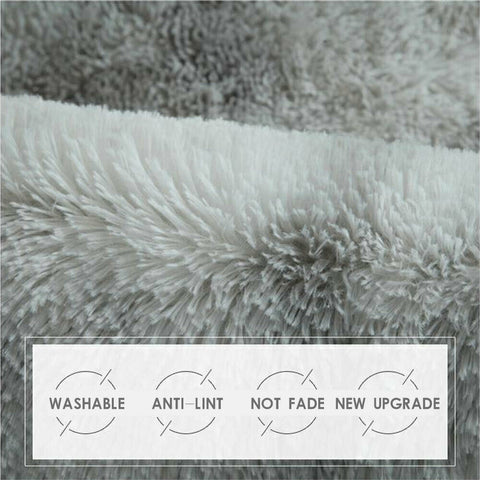 Long Plush Area Rug Soft Modern Fur Washable Non-Slip Floor Mats For Bedroom AU - Bright Tech Home