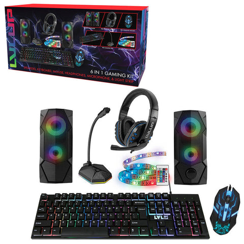 LVLUP 6 in 1 Gaming Bundle - Bright Tech Home
