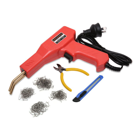 Car Plastic Repair Welder Garage Welding Nails Kit Bumper Hot Stapler Machine AU