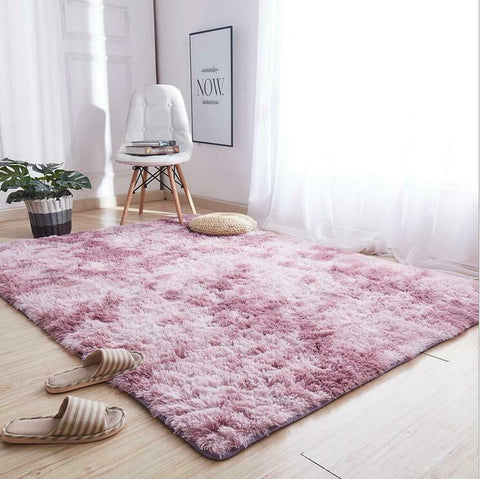 Long Plush Area Rug Soft Modern Fur Washable Non-Slip Floor Mats For Bedroom AU - Bright Tech Home
